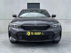 BMW 3 Serie 320 e *M-Pack*Widescreen Display*Leder*DAB+*Carp, Auto's, Automaat, Gebruikt, 4 cilinders, Zwart