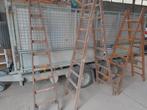 Antieke vintage houten ladders, Doe-het-zelf en Bouw, Ophalen