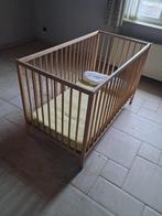 KINDERBED    / BABYBED, Ophalen, Zo goed als nieuw, Minder dan 140 cm, Matras