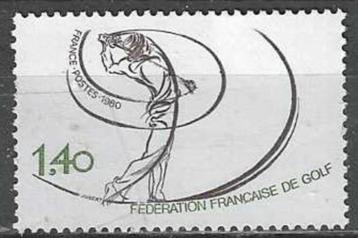 Frankrijk 1980 - Yvert 2105 - Franse Golffederatie  (PF) beschikbaar voor biedingen