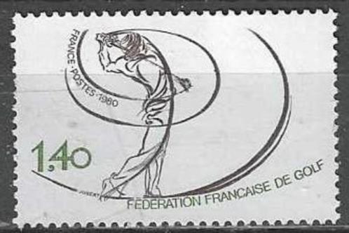 Frankrijk 1980 - Yvert 2105 - Franse Golffederatie  (PF), Postzegels en Munten, Postzegels | Europa | Frankrijk, Postfris, Verzenden