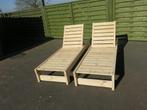 te koop 2 prachtige ligbedden rng, Ophalen, Nieuw, Hout