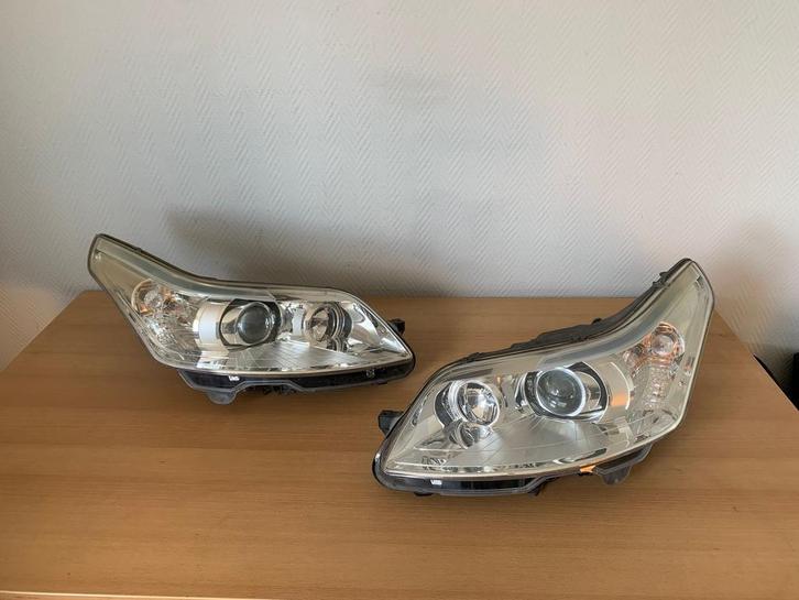 koplamp set citroen C4 Xenon 2004 tot 2014 origineel, Auto-onderdelen, Verlichting, Citroën, Gebruikt, Ophalen of Verzenden