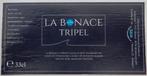 Bieretiket La Bonace tripel Brouwerij Boelens (11t4), Verzamelen, Biermerken, Verzenden, Gebruikt