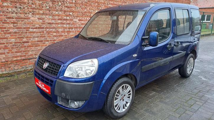 Fiat Doblò 1.4i * Airco * 2 schuifdeuren * 1'ste eigenaar *, Autos, Fiat, Entreprise, Achat, Doblo, ABS, Airbags, Air conditionné