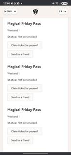 TOMORROWLAND 2026 W1 FRIDAY, Tickets & Billets