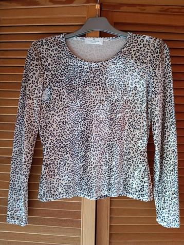 Prachtig „" luipaard "” T-shirt met lange mouwen - Feel Good, Feel Good - Paris, Overige kleuren, Zo goed als nieuw, Lange mouw