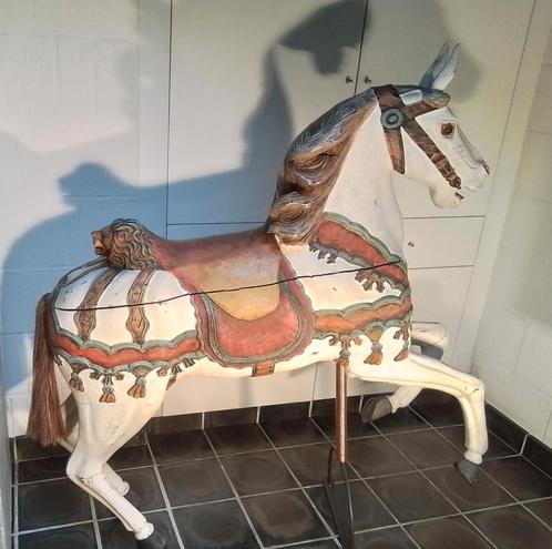 Antiek kermispaard  van  Friedrich Heyn., Antiek en Kunst, Antiek | Speelgoed, Ophalen