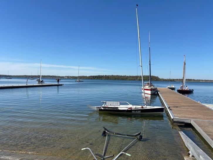 Deriveur blaze, Watersport en Boten, Open zeilboten, Gebruikt, Overige typen, 3 tot 6 meter, Overige materialen, Geen motor, Ophalen