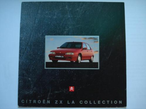 Citroën ZX La Collection 1991 Brochure Catalogue Prospekt, Boeken, Auto's | Folders en Tijdschriften, Gelezen, Citroën, Verzenden