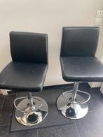 2 barkrukken, Huis en Inrichting, Barkrukken, 2 krukken, Ophalen, Gebruikt, In hoogte verstelbaar