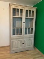 Vitrine lichte eik landelijk, Huis en Inrichting, Kasten | Buffetkasten, Ophalen, Nieuw
