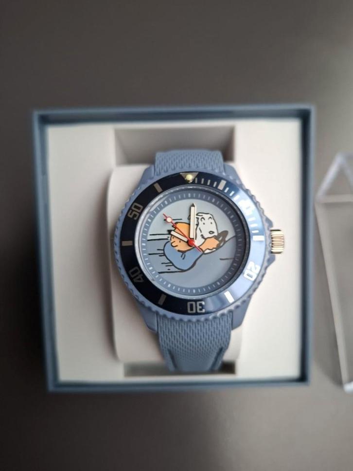 Montre Tintin - Tintin montre, 015 308, 2018, Moulinsart, Collections, Personnages de BD, Neuf, Ustensile, Tintin, Enlèvement ou Envoi