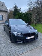 BMW 5 serie F10 van 2016 met 83000 km en M-pakket, Auto's, Automaat, Achterwielaandrijving, Zwart, Leder