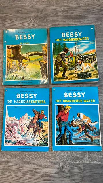 Bessy - 4 stuks - Nrs 73, 81,115 en 120 - 1970/1976