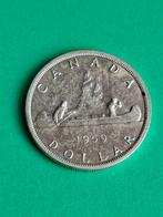 1959 Canada 1 dollar en argent avec canoë, Envoi, Amérique du Nord, Monnaie en vrac, Argent