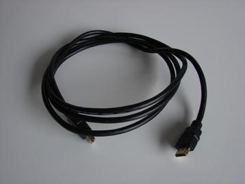 Câble HDMI 2 m, Enlèvement ou Envoi, Comme neuf, 2 à 5 mètres, Câble HDMI