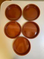 🍄 5 Vuurvaste , aardewerken ovenschotels in TOPSTAAT, Huis en Inrichting, Ophalen of Verzenden, Zo goed als nieuw, Aardewerk