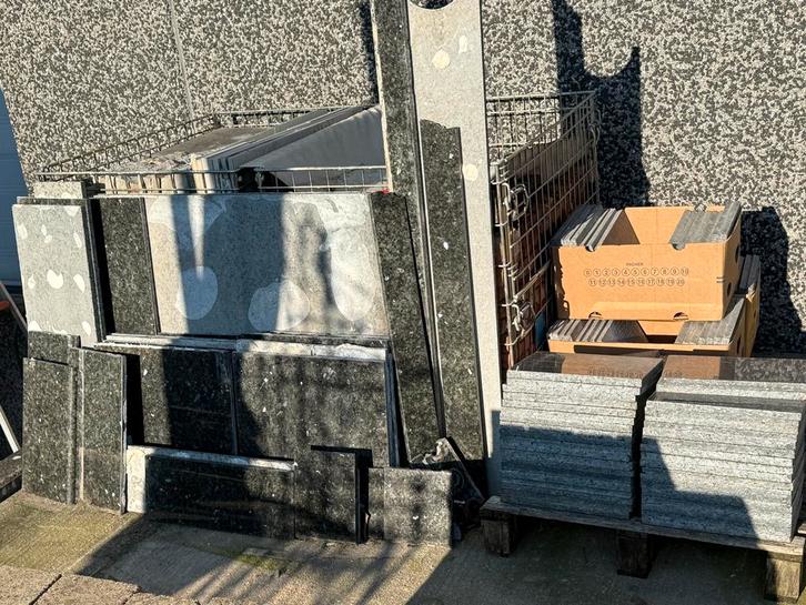 Carreaux de granit bleu du Labrador, Bricolage & Construction, Dalles & Carrelages, Granit, Enlèvement