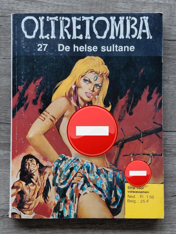 Oltretomba  27: De helse sultane, Boeken, Stripverhalen, Gelezen, Eén stripboek, Verzenden
