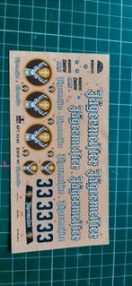 Decals 1/24 Jagermeister BMW M 1, Hobby en Vrije tijd, Ophalen of Verzenden, Nieuw