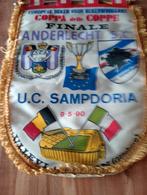 fanion finale coupe des vainqueurs de coupe 09/05/1990, Collections, Enlèvement ou Envoi