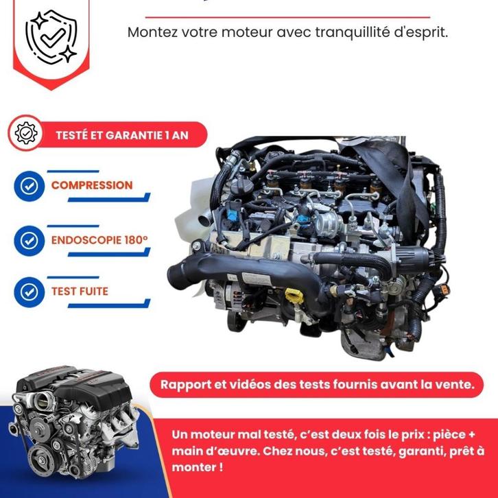 Isuzu Grafter 1.9d 164 pk Euro 6 RZ4E complete motor, Auto-onderdelen, Motor en Toebehoren, Overige automerken, Nieuw, Ophalen of Verzenden