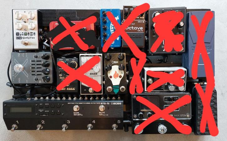 Baseffecten: Boss, Darkglass,Source audio, Muziek en Instrumenten, Effecten, Zo goed als nieuw, Chorus, Delay of Echo, Distortion, Overdrive of Fuzz