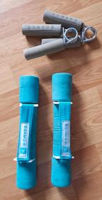 Halters fitness 1,5kg + pinces domyos, Sport en Fitness, Zo goed als nieuw