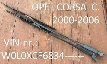 Opel corsa C '00 -'06 C ruitenwisserarmen (Links & Rechts)  beschikbaar voor biedingen