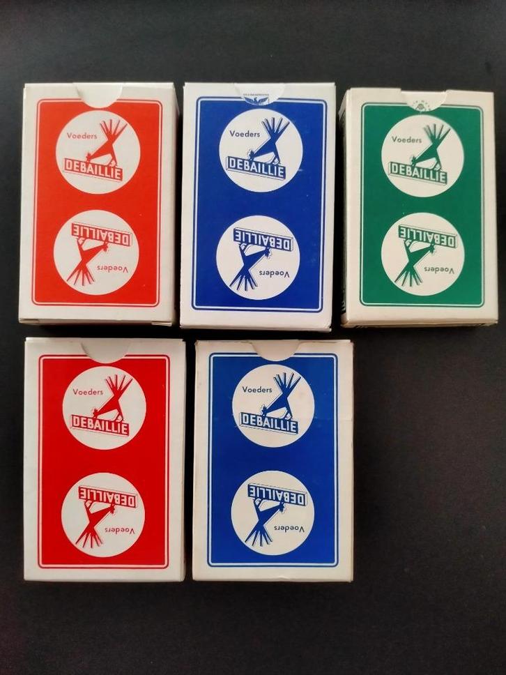 Speelkaarten Voeders Debaillie Roeselare veevoeders, Verzamelen, Speelkaarten, Jokers en Kwartetten, Speelkaart(en), Ophalen of Verzenden