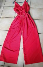 rode jumpsuit H&M maat 36, Kleding | Dames, Jumpsuits, H&M, Ophalen of Verzenden, Zo goed als nieuw, Maat 36 (S)