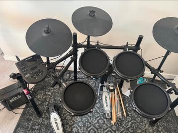 Drumstel, werkt perfect, Musique & Instruments, Batteries & Percussions, Enlèvement, Comme neuf