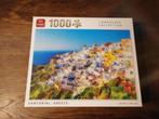 Puzzel King 1000 stukjes Santorini Greece, Hobby en Vrije tijd, Gebruikt, Ophalen of Verzenden, 500 t/m 1500 stukjes, Legpuzzel