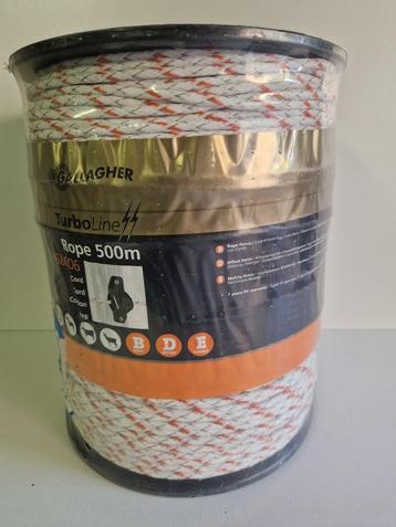 Turboline afrasteringskoord 500M wit/rood beschikbaar voor biedingen