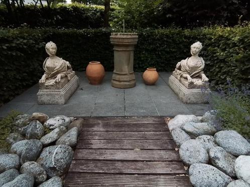 Antieke tuinbeelden sfinxen uit 1780, Tuin en Terras, Tuinbeelden, Ophalen