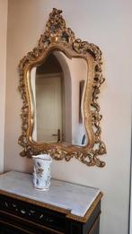 antieke spiegel stijl Louis XV, Antiek en Kunst, Overige vormen, 50 tot 100 cm, Minder dan 100 cm, Ophalen