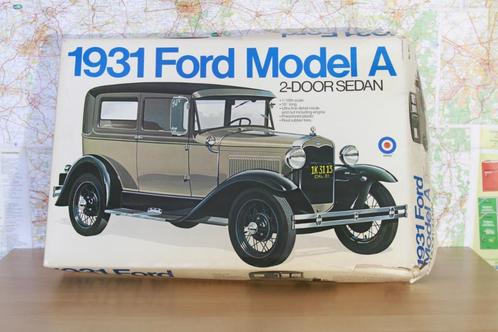 Ford Model A 1931 ENTEX, Hobby en Vrije tijd, Modelbouw | Auto's en Voertuigen, Zo goed als nieuw, Auto, Groter dan 1:32, Overige merken