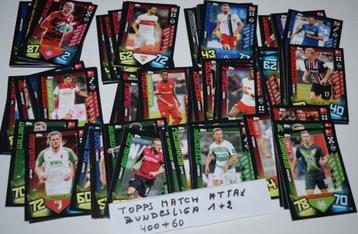 Topps Match Attax/Bundesliga 1&2/460 cartes