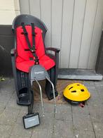 Hamax fietsstoel met gratis fietshelm, Fietsen en Brommers, Fietsaccessoires | Fietsstoeltjes, Ophalen, Zo goed als nieuw