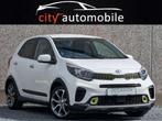 Kia Picanto 1.0i X-LINE GPS CUIR CLIM SIEGES ET VOLANT CHAUF, Gebruikt, Wit, Leder, 5 deurs