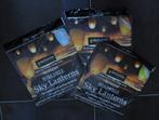 Lot de 3 sky Lanterns (1 verte, 1 blanche et 1 bleue), Nieuw, Ophalen of Verzenden