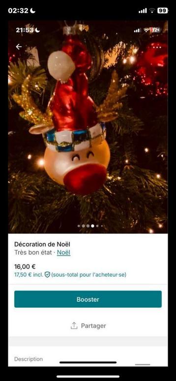 À vendre décoration de Noël liquidation beschikbaar voor biedingen