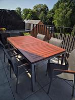 tuinmeubels, Tuin en Terras, Tuinsets en Loungesets, Ophalen, 6 zitplaatsen, Teakhout, Zo goed als nieuw