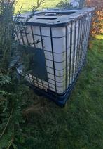 IBC-container van 1000 liter, Ophalen, Kunststof, Gebruikt, Met kraantje