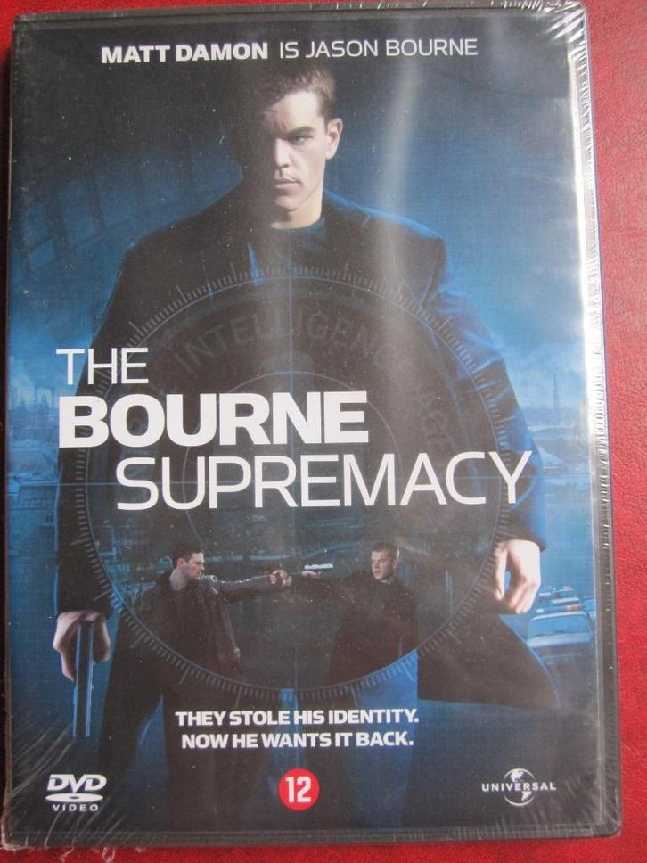 The Bourne Supremacy (2004) nieuw in de verpakking, Cd's en Dvd's, Dvd's | Actie, Nieuw in verpakking, Actiethriller, Vanaf 12 jaar