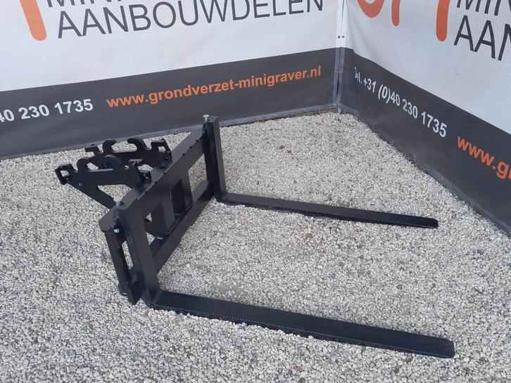 Palletvorken minigraver CW05/CW10/S40, Bricolage & Construction, Bricolage & Rénovation Autre, Enlèvement ou Envoi