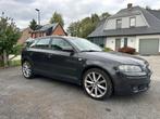 Audi A3 2.0 TDI Automaat 2005, Auto's, Gebruikt, Zwart, 4 cilinders, 136 pk