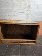 Terrarium 100x60x60 en bois, Enlèvement