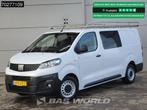 Fiat Scudo 145pk Dubbel Cabine L3H1 Trekhaak Imperiaal Airco, Stof, Gebruikt, 2000 kg, Wit